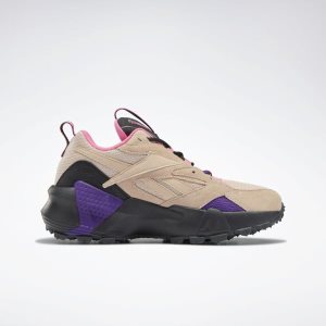 Reebok Aztrek Double Mix Trail Turnschuhe Damen - Grau/Lila - DE 459-BYS